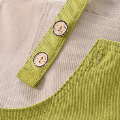 Baby Girls Solid Cotton Overalls 2024 New Kids Overalls Bib Pants Infant Jumpsuit Autumn Children'S Clothing Boys Outfits 1-5Yrs